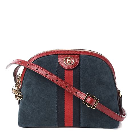 blue gucci handbag|gucci ophidia suede.